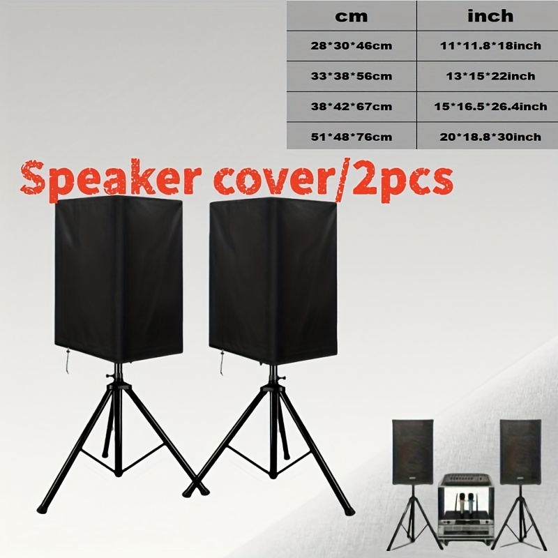 Audio Music Only - Чехол для динамиков, 2 шт., подходит