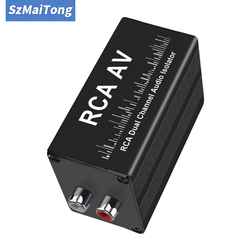 Audio Musically - Профессиональный аудиофильтр-глушитель помех, 2-канальный RCA-изолятор земляных