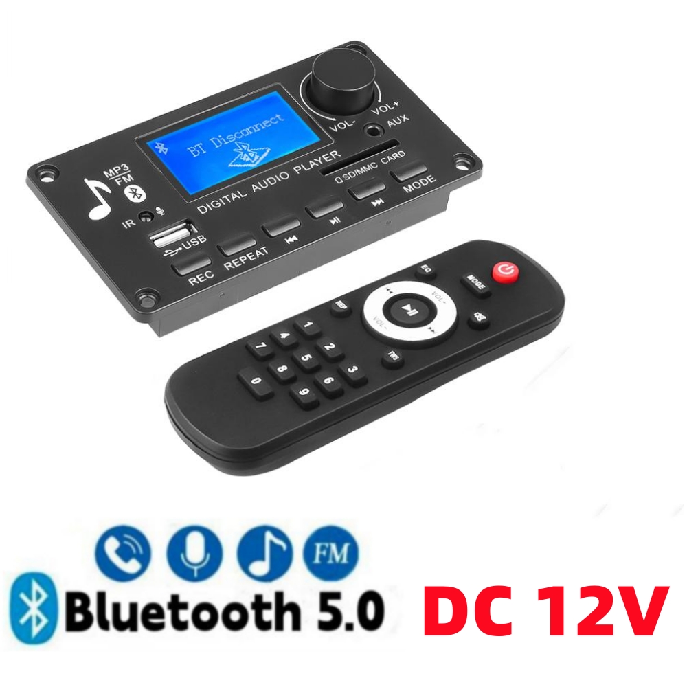 Audio Music Volume - Громкая связь Bluetooth 5,0 MP3-декодер Плата