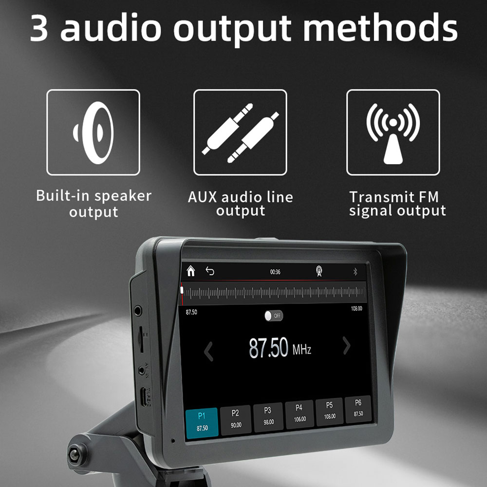 7-дюймовый беспроводной автомо – обзор и цена Audio Music Only